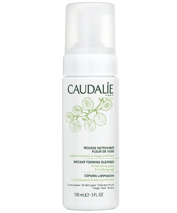 Step 2: Caudalie Instant Foaming Cleanser, $28