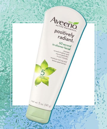 Aveeno Positively Radiant 60 Second In-Shower Facial, $7.99