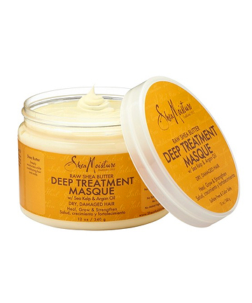 Shea Moisture Raw Shea Butter Moisture Recovery Treatment Masque, $12