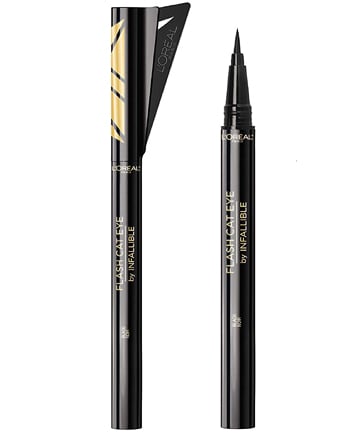 L'Oreal Paris Infallible Flash Cat Eye Waterproof Brush Tip Liquid Eyeliner, $7.99