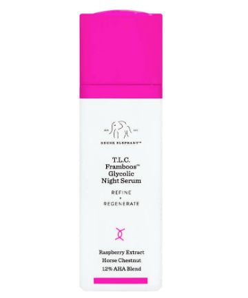 Drunk Elephant T.L.C. Framboos Glycolic Night Serum, $90 