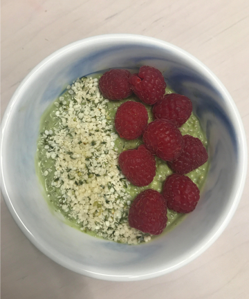 Matcha Chia Pudding, serves 1