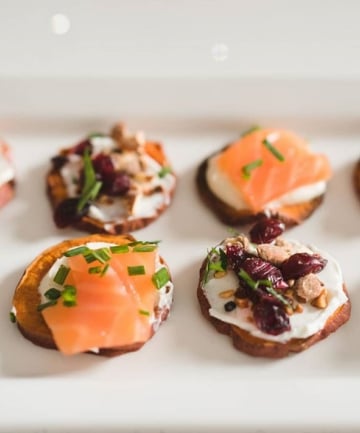 Sweet Potato Crostini