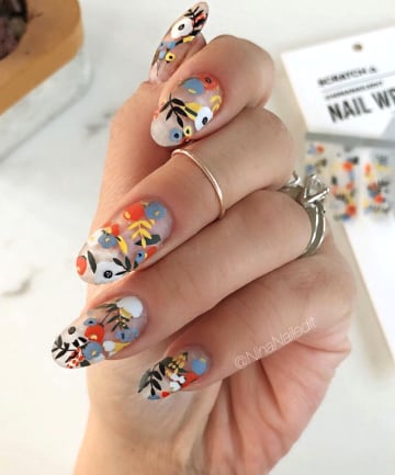 Floral Nail Wraps