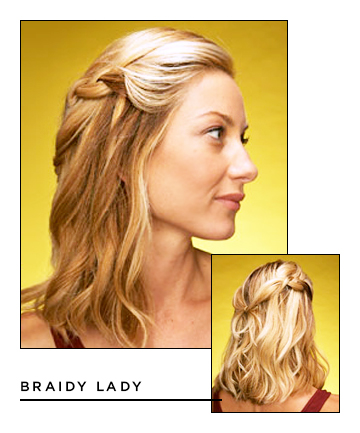 Easy Hairstyles for Long Hair: Braidy Lady