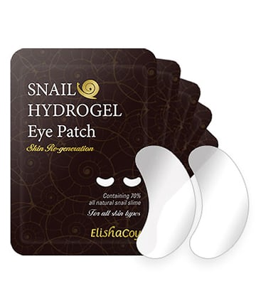 Elishacoy Snail Hydrogel Eye Patch, $13.99