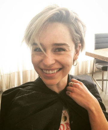 Emilia Clarke's Shaggy Pixie