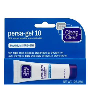 Acne Treatment: Clean & Clear Persa Gel 10, $4.99