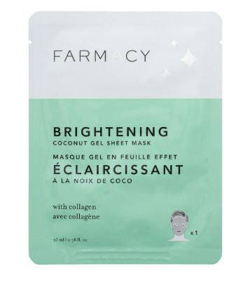 Farmacy Coconut Gel Sheet Mask - Brightening, $6