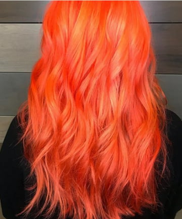 Fiery Orange-Red