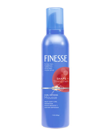 Best Curly Hair Product No. 10: Finesse Self Adjusting Mousse, Curl Defining, $4.50