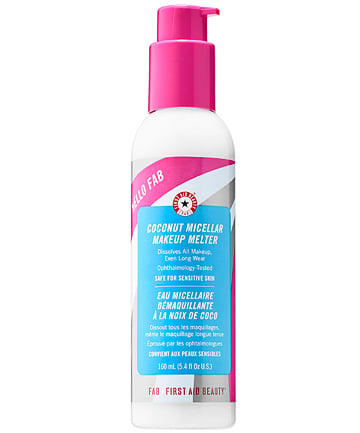 First Aid Beauty Hello Fab Coconut Micellar Makeup Melter, $26