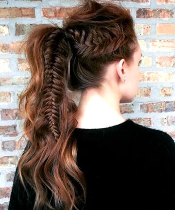 Fishtail Braided Ponytail