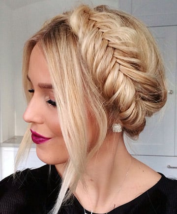 Fishtail Crown Braid