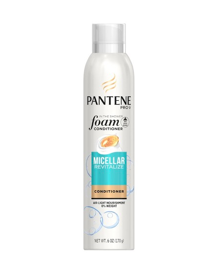 Pantene Micellar Revitalize Foam Conditioner, $5.99