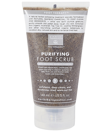 Earth Therapeutics Charcoal Purifying Foot Scrub, $8