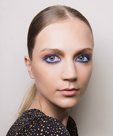 Blue mascara? Yes, please