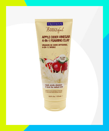 Freeman Feeling Beautiful 4-in-1 Apple Cider Vinegar Foaming Clay Mask, $4.29