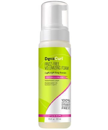 DevaCurl Frizz Free Volumizing Foam Lightweight Body Booster, $26 (7.5 Oz)