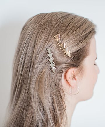 Gold or Silver Arrow Hair Clip, $12.20