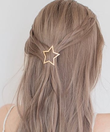 Gold Star Metal Hair Clip, $12.20