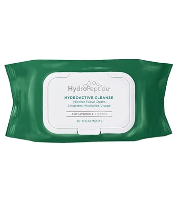 HydroPeptide HydroActive Facial Cleansing Cloths, $20