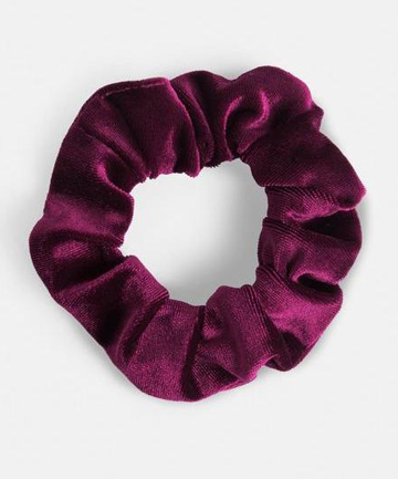 Missguided Burgundy Scrunchie, $9