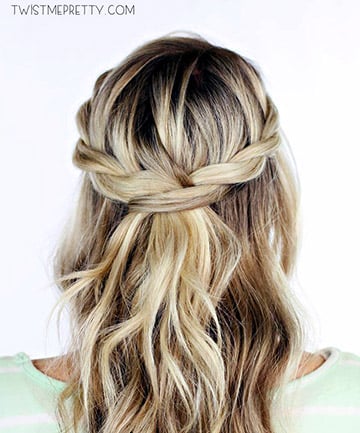 Half Crown Braid