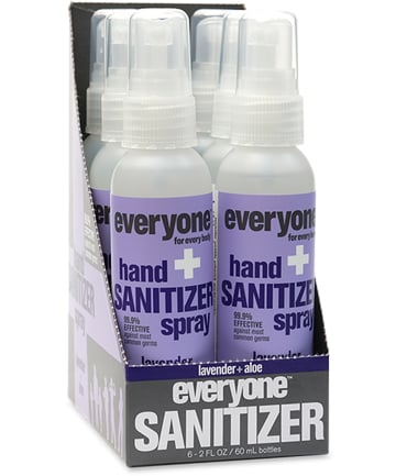 Seek out gentle soaps and hand sanitizers