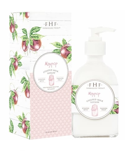 Farmhouse Fresh Maypop Steeped Milk Lotion, $31