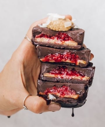 Reishi-Infused Raw PB+J Chocolate Cups