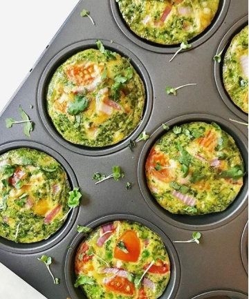 Vegetable Egg Muffin Cups