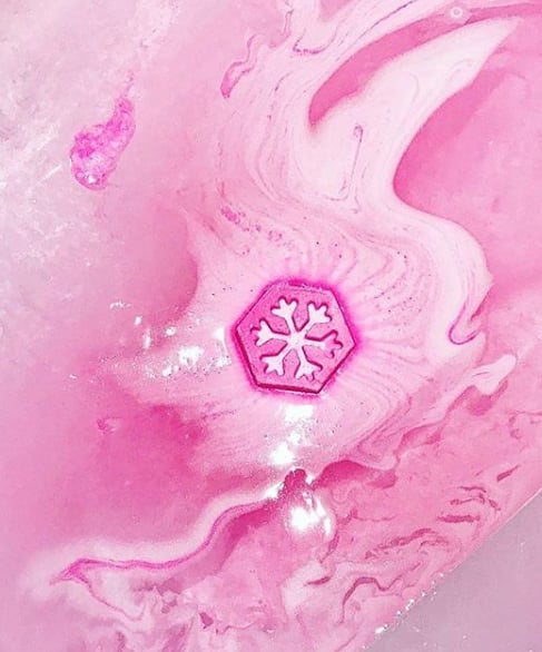 Lush Cheery Christmas Bath Bomb, $5.95