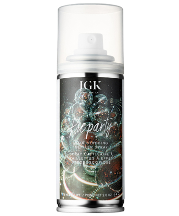 IGK Pre Party Hair Strobing Glitter Spray, $16