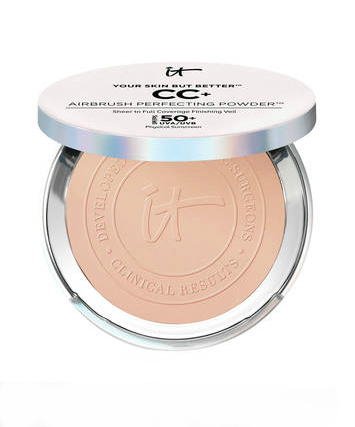 6. IT Cosmetics Your Skin But Better CC Airbrush Perfecting Powder with SPF 50, $35