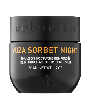 Erborian Yuza Sorbet Night Reinforced Nighttime Emulsion, $55