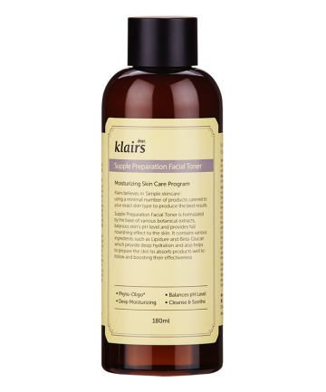 Klairs Supple Preparation Facial Toner, $17.59