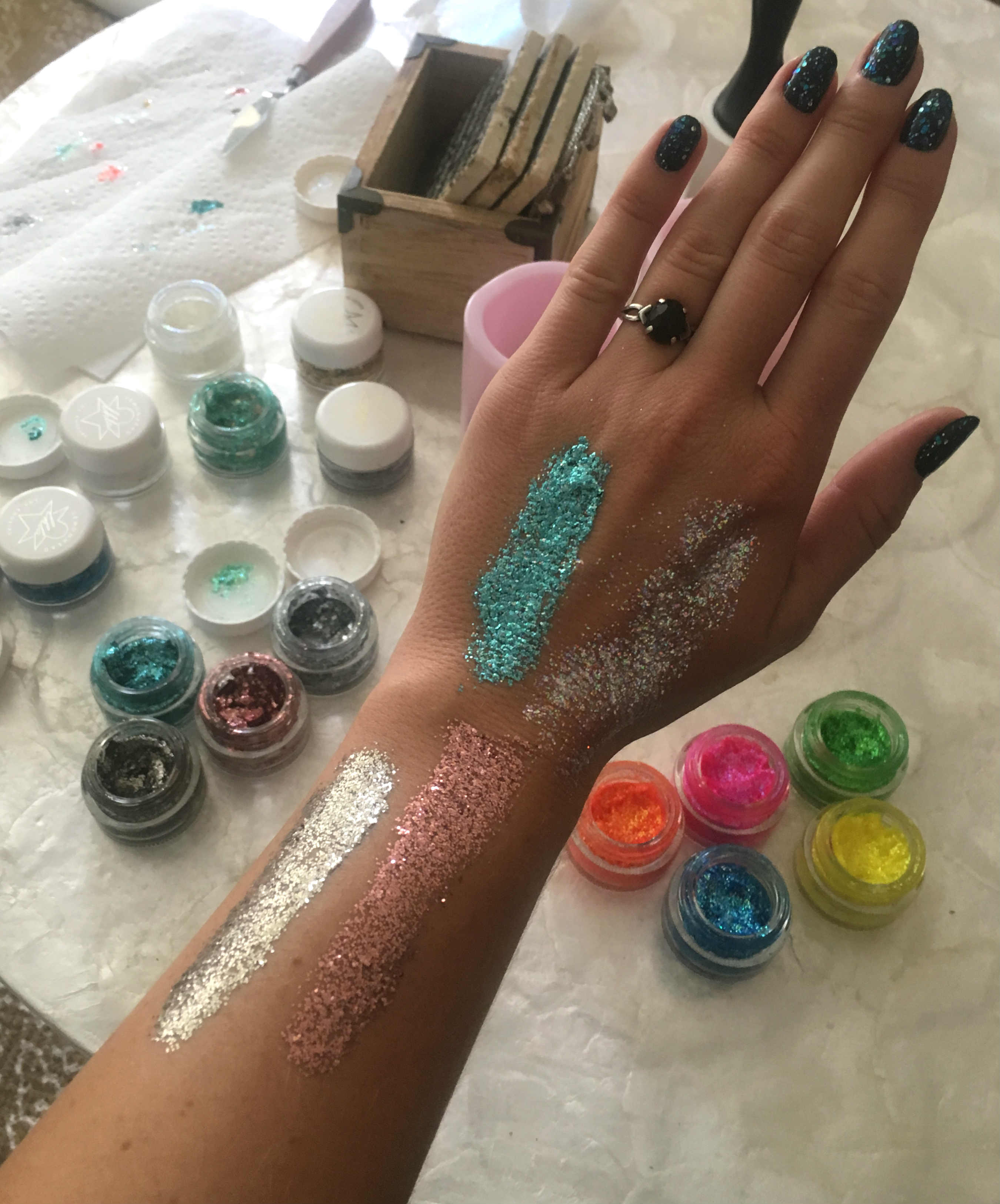 Creating your own custom glitter