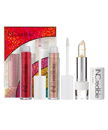 Inc.redible You Lucky Pucker Prep & Party Lip Gift Set, $18