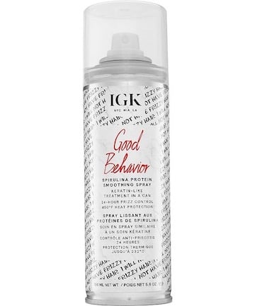 IGK Good Behavior Spirulina Protein Smoothing Spray, $32