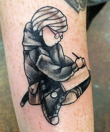 Literary Tattoos: 'Harriet the Spy' 