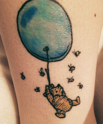 Literary Tattoos: 'Winnie the Pooh'