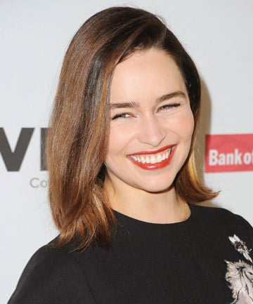 Emilia Clarke's Straight Lob