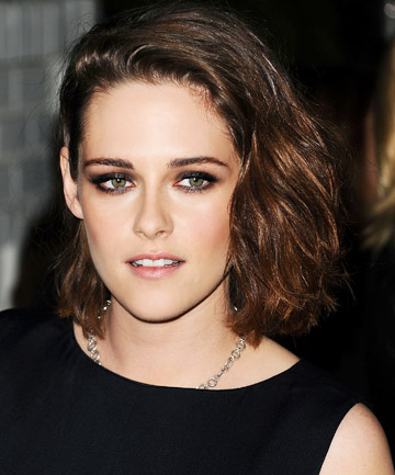 Kristen Stewart's Messy Lob