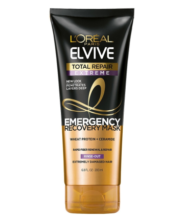 L'Oreal Paris Elvive Total Repair Extreme Emergency Recovery Mask, $5.99