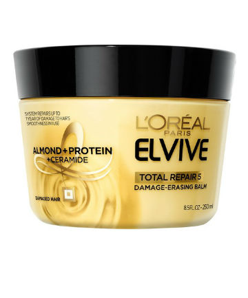 Best Hair Treatment No. 16: L'Oréal Paris Advanced Haircare Total Repair 5 - Damage Erasing Balm, $5.99