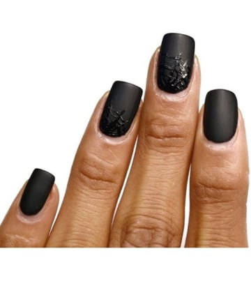 Darkly Monochromatic Nails