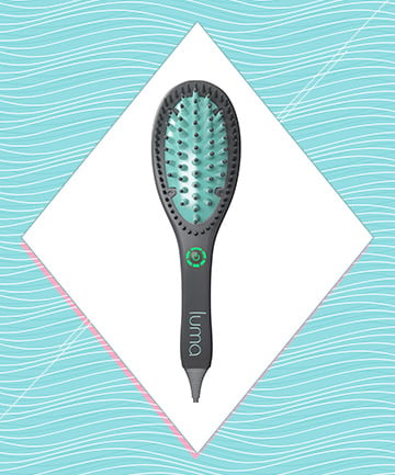 Luma Hair Straightening Ceramic Brush, $79.99