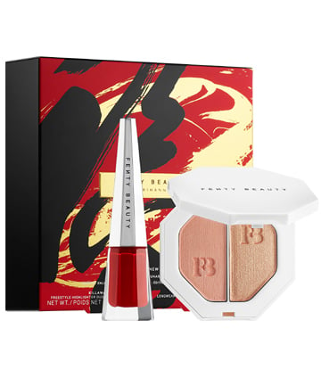 Fenty Beauty Stunna New Year Highlighter + Lip Set: Lunar New Year Edition, $50