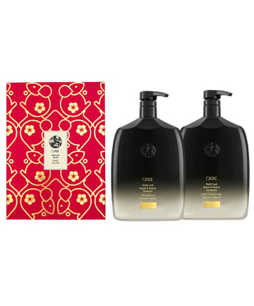 Oribe Lunar New Year Jumbo Gold Lust Repair & Restore Shampoo and Conditioner Set, $285